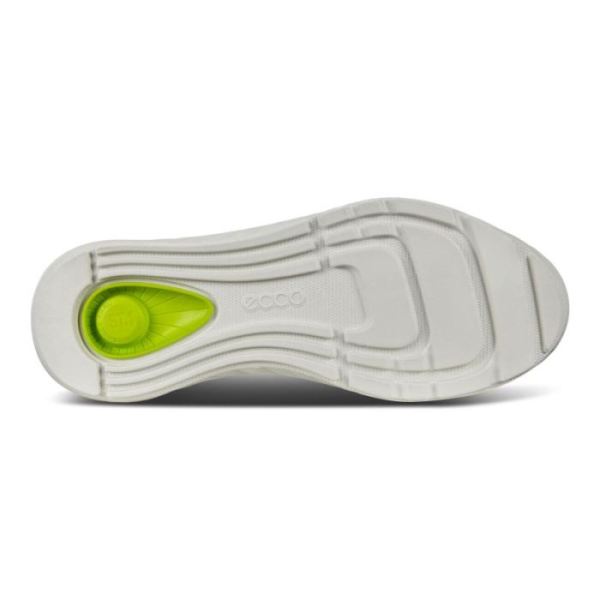 ECCO SHOES -ST.1 LITE WOMEN'S SLIP-ON SNEAKERS-WHITE/WHITE/WHITE