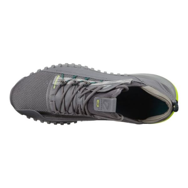 ECCO SHOES -ZIPFLEX MEN'S LOW SHOES-TITANIUM/TITANIUM