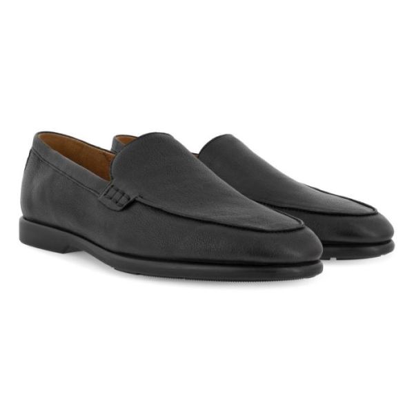 ECCO SHOES -CITYTRAY LITE MEN'S SLIP-ON-BLACK