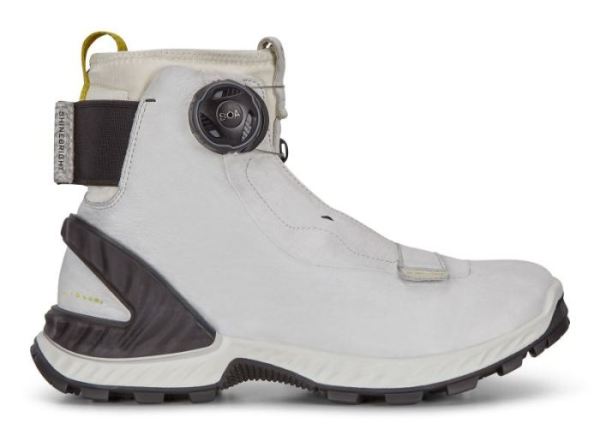 ECCO SHOES -EXOHIKE WOMEN'S MID DYNEEMA BOOTS-WHITE
