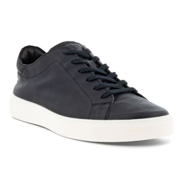 ECCO SHOES -STREET TRAY MEN'S RETRO 2.0-BLACK