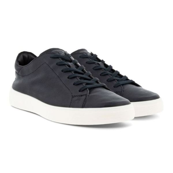 ECCO SHOES -STREET TRAY MEN'S RETRO 2.0-BLACK