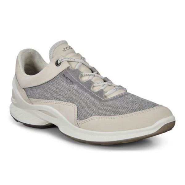 ECCO SHOES -BIOM FJUEL WOMEN'S OUTDOOR SHOE-SHADOW WHITE