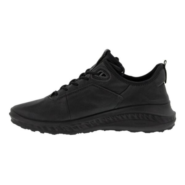 ECCO SHOES -ST.360 MEN'S STREET SNEAKER-BLACK