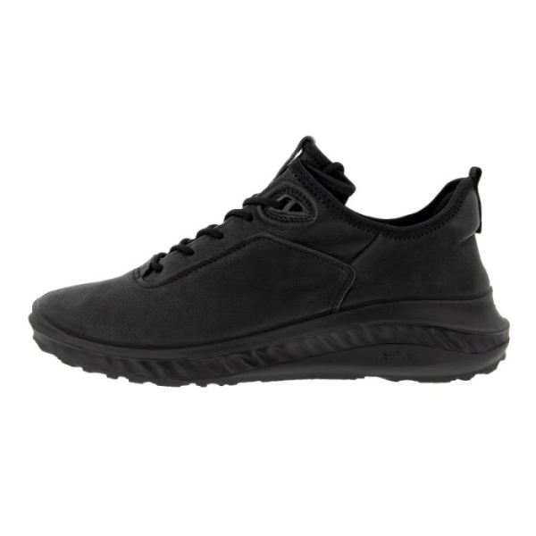 ECCO SHOES -ST.360 MEN'S STREET SNEAKER-BLACK