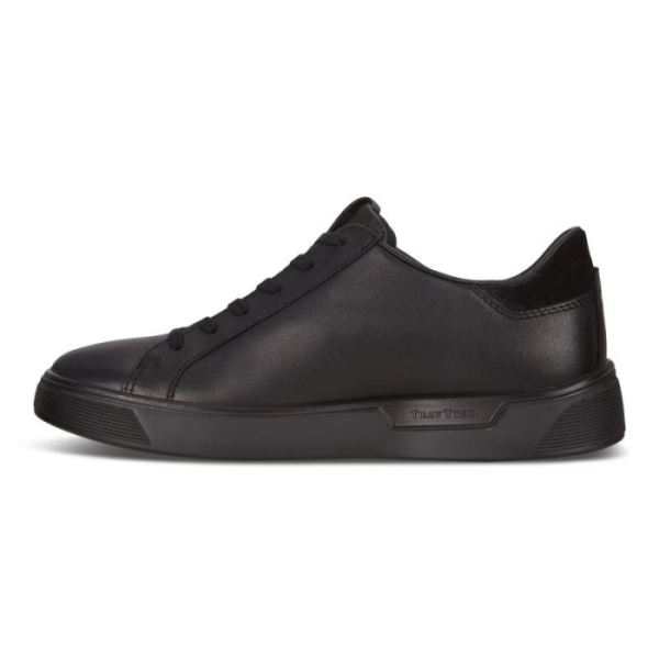 ECCO SHOES -STREET TRAY MEN'S GTX SNEAKER-BLACK