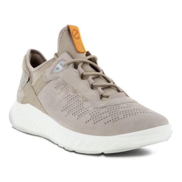 ECCO SHOES -ST.1 LITE MEN'S SNEAKERS-MOONROCK/TIMBER/WILD DOVE