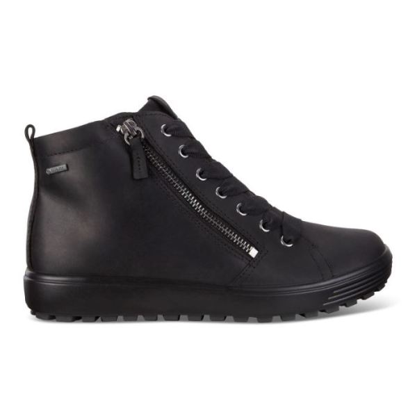 ECCO SHOES -SOFT 7 TRED WOMEN'S GTX HI-BLACK