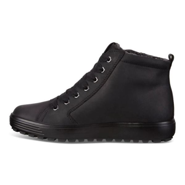 ECCO SHOES -SOFT 7 TRED WOMEN'S GTX HI-BLACK