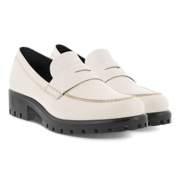 ECCO SHOES -MODTRAY WOMEN'S PENNY LOAFER-LIMESTONE