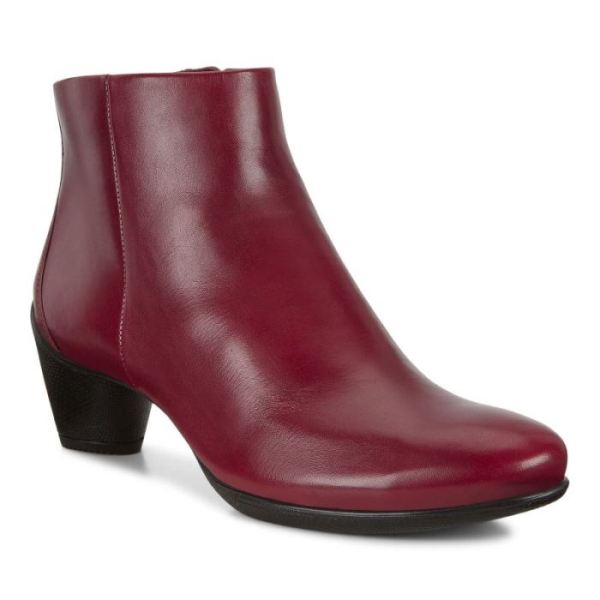 ECCO SHOES -SCULPTURED 45 WOMEN'S ANKLE BOOT-SYRAH