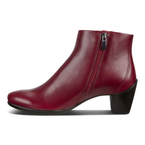 ECCO SHOES -SCULPTURED 45 WOMEN'S ANKLE BOOT-SYRAH