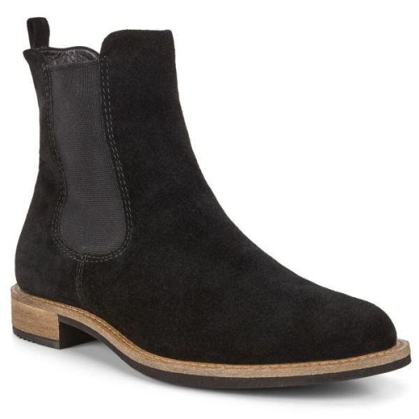 ECCO SHOES -SARTORELLE 25 WOMEN'S CHELSEA BOOT-BLACK