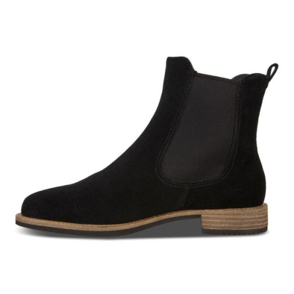 ECCO SHOES -SARTORELLE 25 WOMEN'S CHELSEA BOOT-BLACK