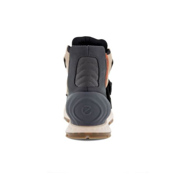 ECCO SHOES -EXOSTRIKE MEN'S GTX BUCKLE-BEIGE/MAGNET