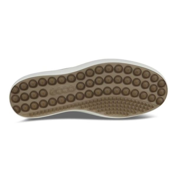 ECCO SHOES -SOFT 7 MEN'S MOCCASINS-DARK CLAY/DARK CLAY