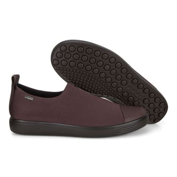 ECCO SHOES -SOFT 7 WOMEN'S GTX SLIP-ON-SHALE/SHALE