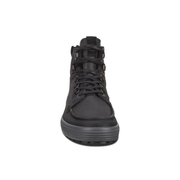 ECCO SHOES -SOFT 7 TRED MEN'S ANKLE BOOT-BLACK/BLACK