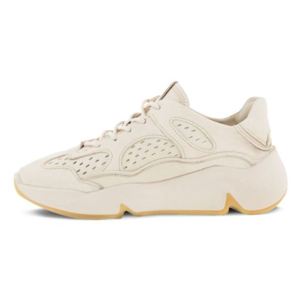 ECCO SHOES -CHUNKY WOMEN'S SNEAKER-LIMESTONE