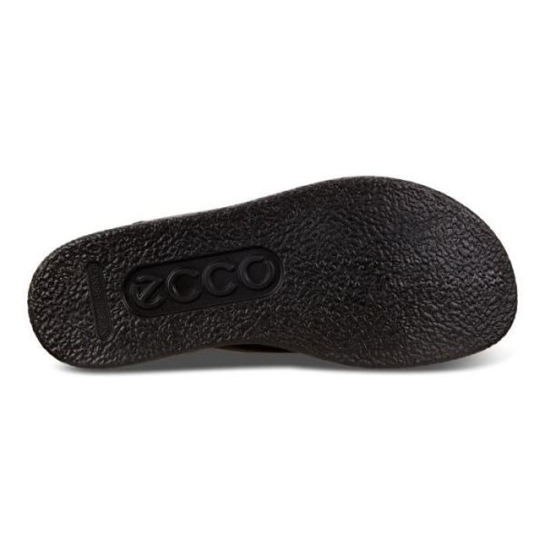 ECCO SHOES -CORKSPHERE WOMEN'S THONG SANDAL-BLACK