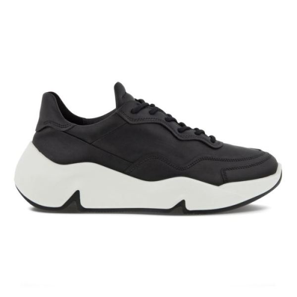 ECCO SHOES -CHUNKY WOMEN'S SNEAKER-BLACK