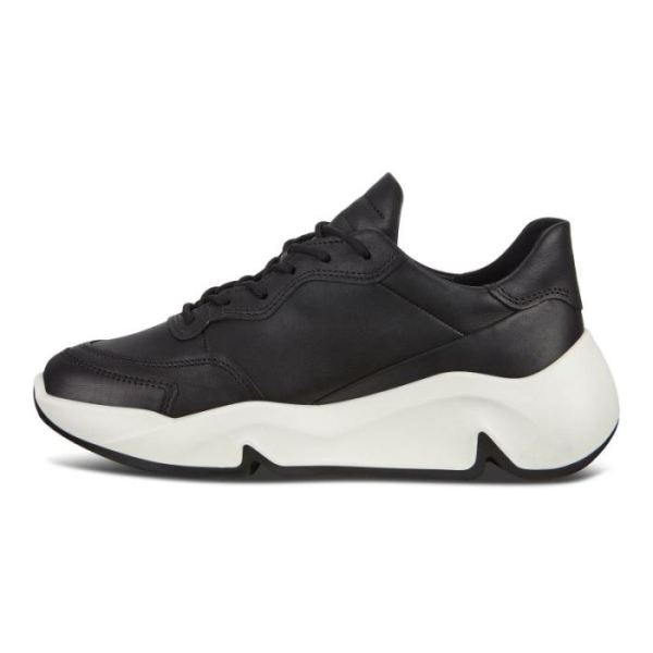 ECCO SHOES -CHUNKY WOMEN'S SNEAKER-BLACK