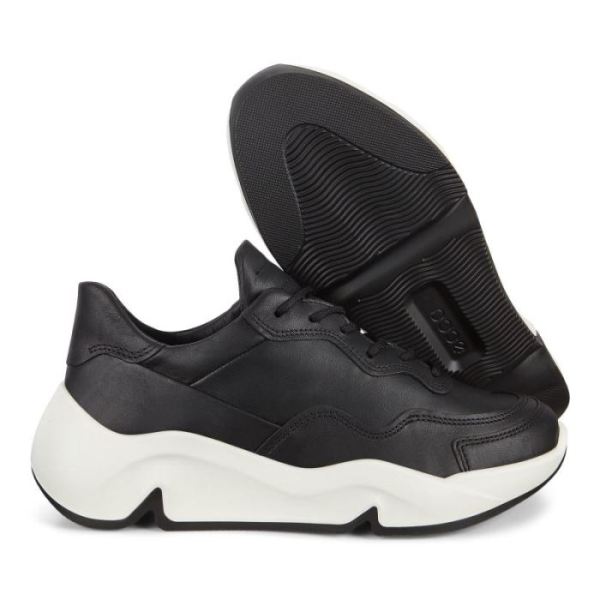 ECCO SHOES -CHUNKY WOMEN'S SNEAKER-BLACK