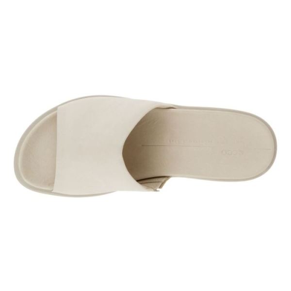 ECCO SHOES -FLOWT LX WOMEN'S WEDGE SANDAL SLIDE-LIMESTONE