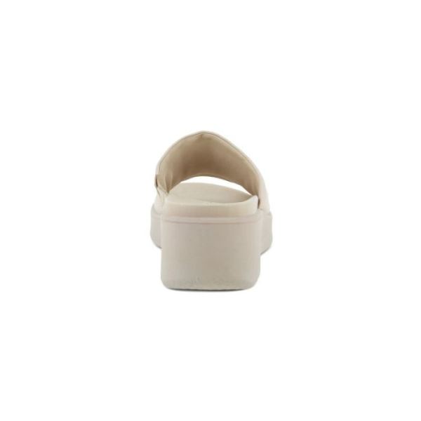 ECCO SHOES -FLOWT LX WOMEN'S WEDGE SANDAL SLIDE-LIMESTONE