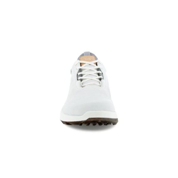 ECCO SHOES -BIOM H4 WOMEN'S GOLF SHOE-WHITE/SILVER GREY