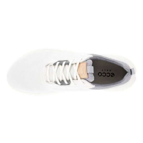 ECCO SHOES -BIOM H4 WOMEN'S GOLF SHOE-WHITE/SILVER GREY