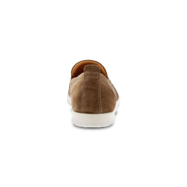 ECCO SHOES -COLLIN 2.0 MEN'S RETRO SLIP-ON-BIRCH/BIRCH