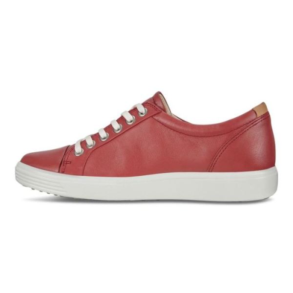 ECCO SHOES -SOFT 7 WOMEN'S SNEAKER-MARSALA