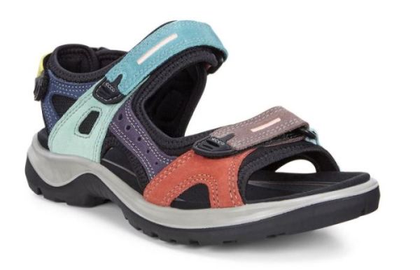 ECCO SHOES -WOMENS ANNIVERSARY SANDAL-MULTICOLOR