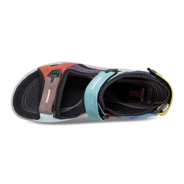 ECCO SHOES -WOMENS ANNIVERSARY SANDAL-MULTICOLOR