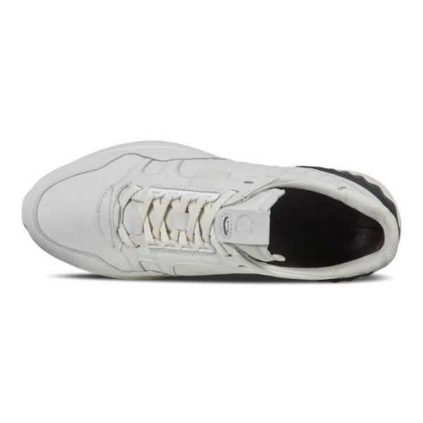 ECCO SHOES -ASTIR MEN'S SNEAKERS-WHITE/BLACK