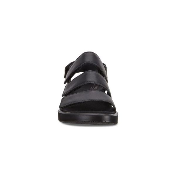 ECCO SHOES -FLOWT WOMEN'S FLAT SANDAL-BLACK