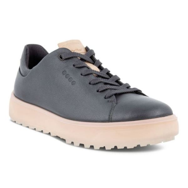 ECCO SHOES -WOMEN'S GOLF TRAY LACED SHOES-MAGNET