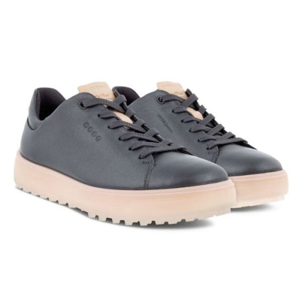 ECCO SHOES -WOMEN'S GOLF TRAY LACED SHOES-MAGNET