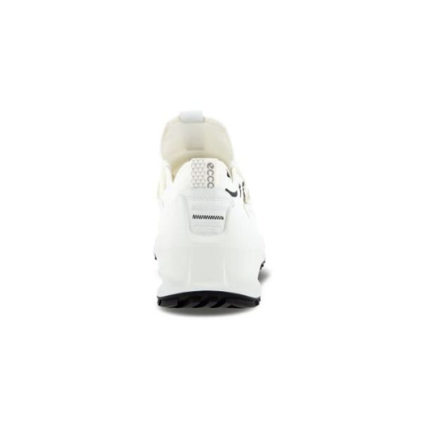 ECCO SHOES -BIOM 2.0 MEN'S LOW TEX BRAND-BRIGHT WHITE/WHITE