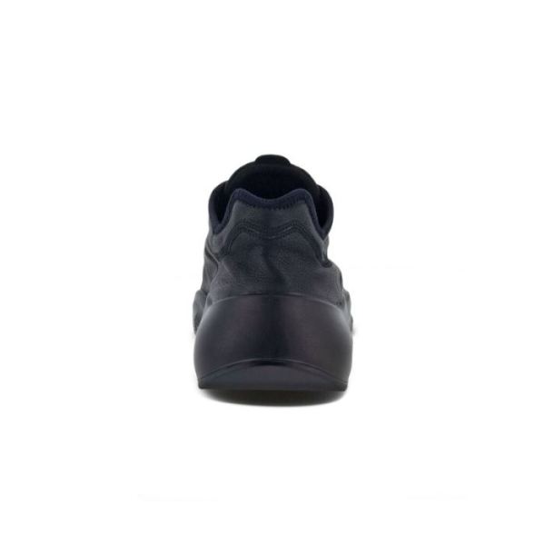 ECCO SHOES -CHUNKY MEN'S SNEAKER RETRO-BLACK