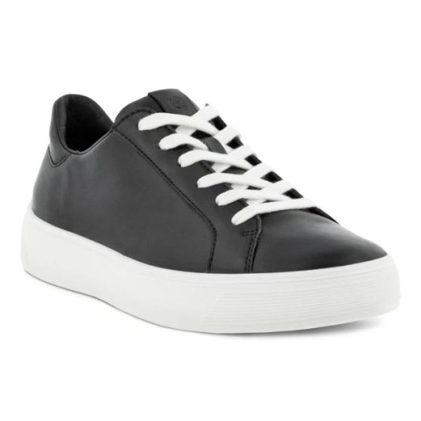 ECCO SHOES -STREET TRAY WOMEN'S SNEAKER-BLACK