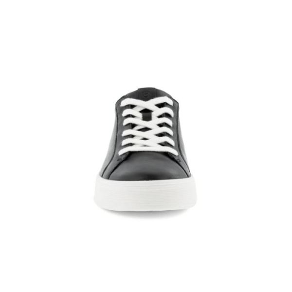 ECCO SHOES -STREET TRAY WOMEN'S SNEAKER-BLACK