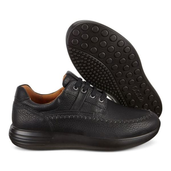 ECCO SHOES -SOFT 7 RUNNER MEN'S SEAWALKER-BLACK