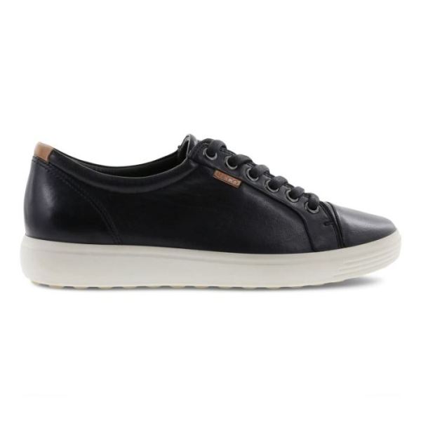 ECCO SHOES -SOFT 7 WOMEN'S SNEAKER-BLACK