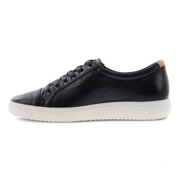 ECCO SHOES -SOFT 7 WOMEN'S SNEAKER-BLACK