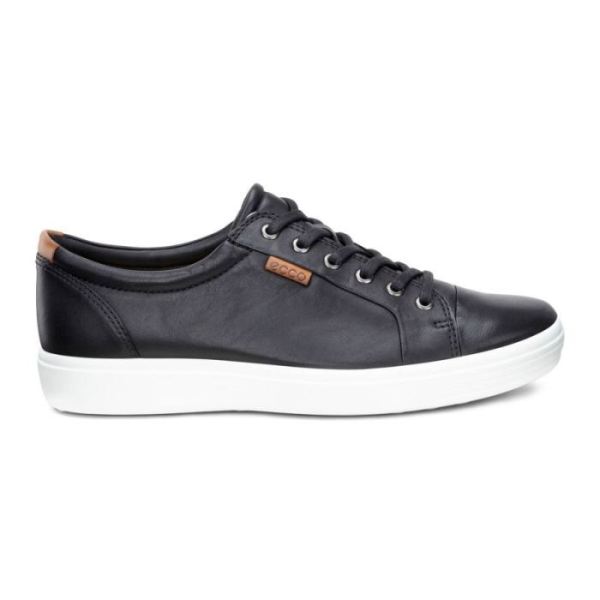 ECCO SHOES -SOFT 7 MEN'S SNEAKER-BLACK