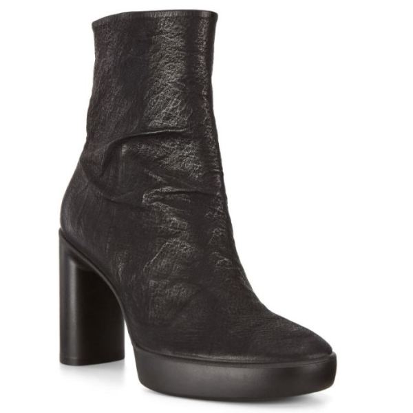 ECCO SHOES -SHAPE SCULPTED MOTION 75 WOMEN'S MID-CUT BOOT-BLACK