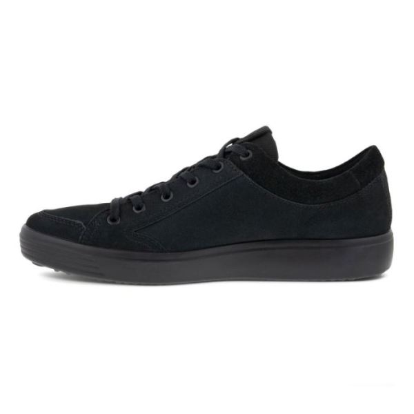 ECCO SHOES -SOFT 7 MEN'S SNEAKER 2.0-BLACK/BLACK/BLACK