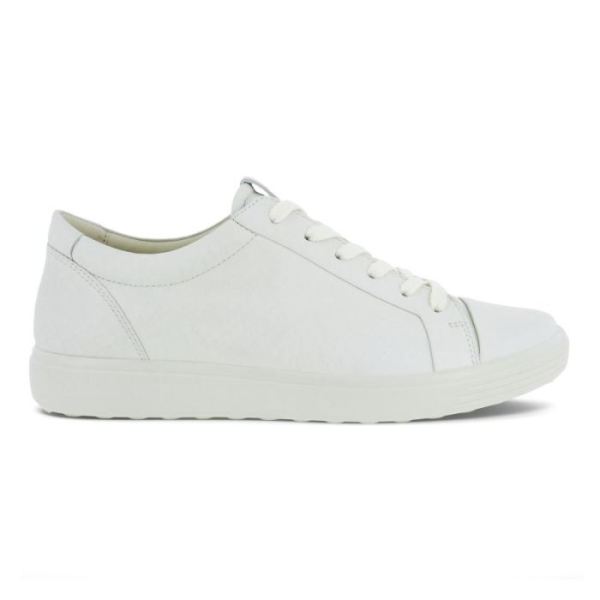 ECCO SHOES -SOFT 7 WOMEN'S MONO 2.0-WHITE